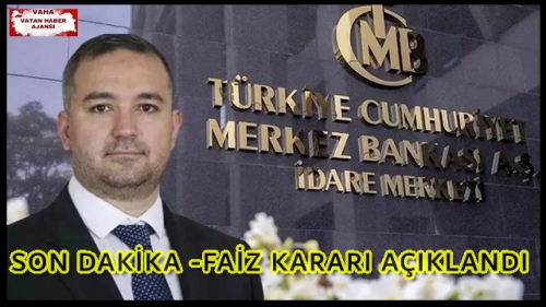 Merkez Bankası yılın son faiz kararını açıkladı