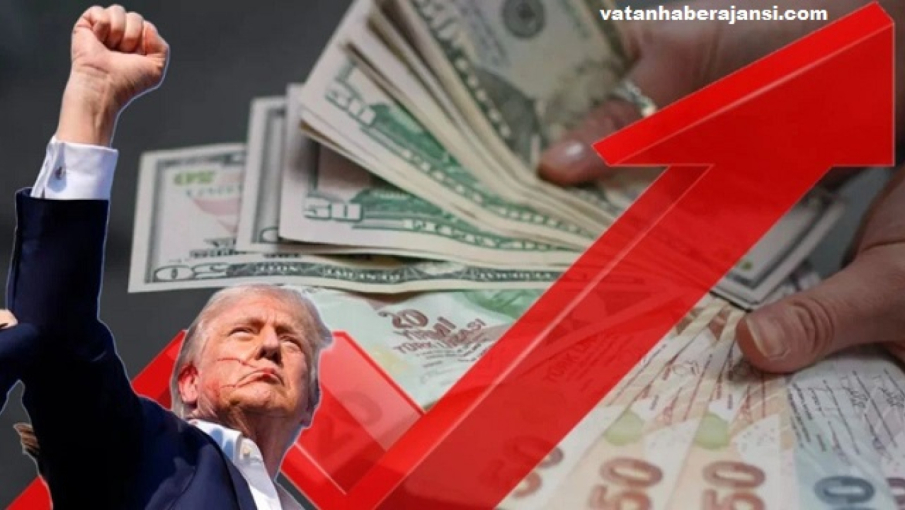 A.B.D. seçimleri sonrası dolar TL karşısında rekor kırdı.